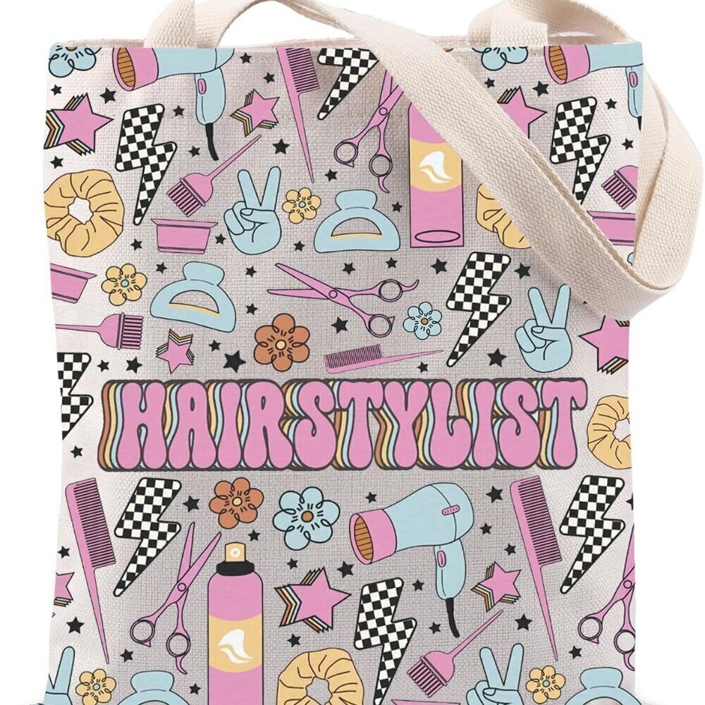 Hair Stylist Tote Bag Hairdresser Gift Cosmetology Graduation Gift Hair Barber S